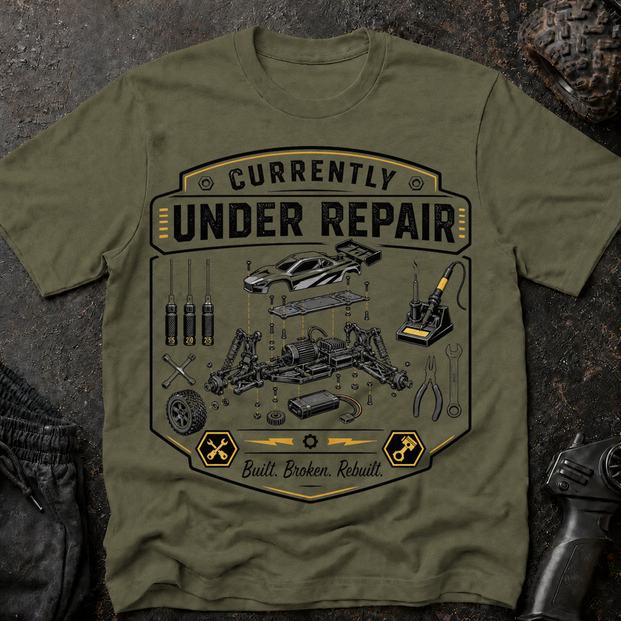 Heather Military Green