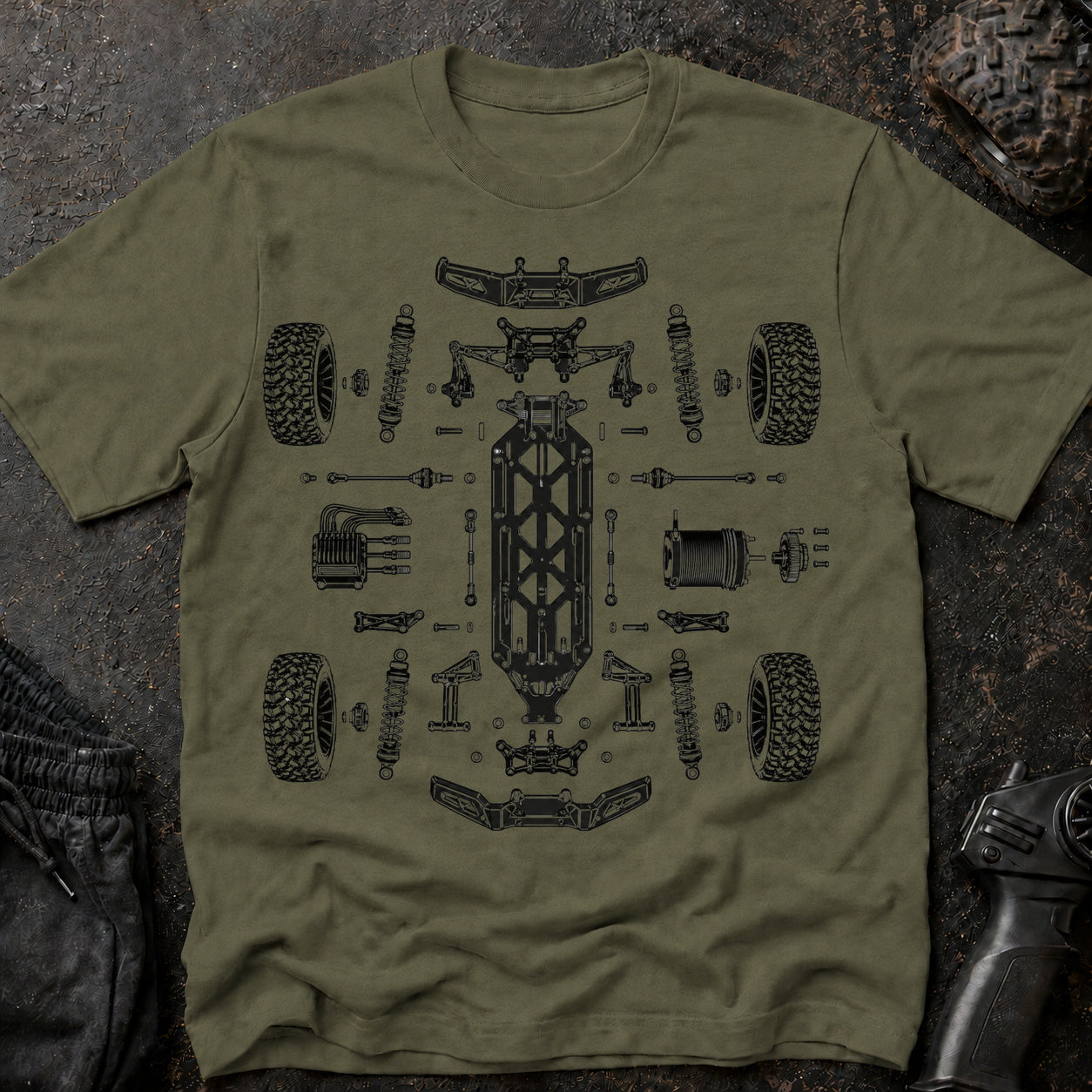Heather Military Green