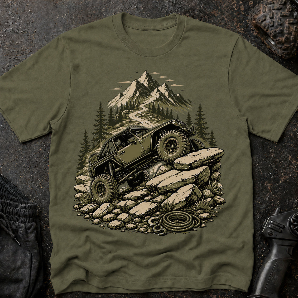 Heather Military Green