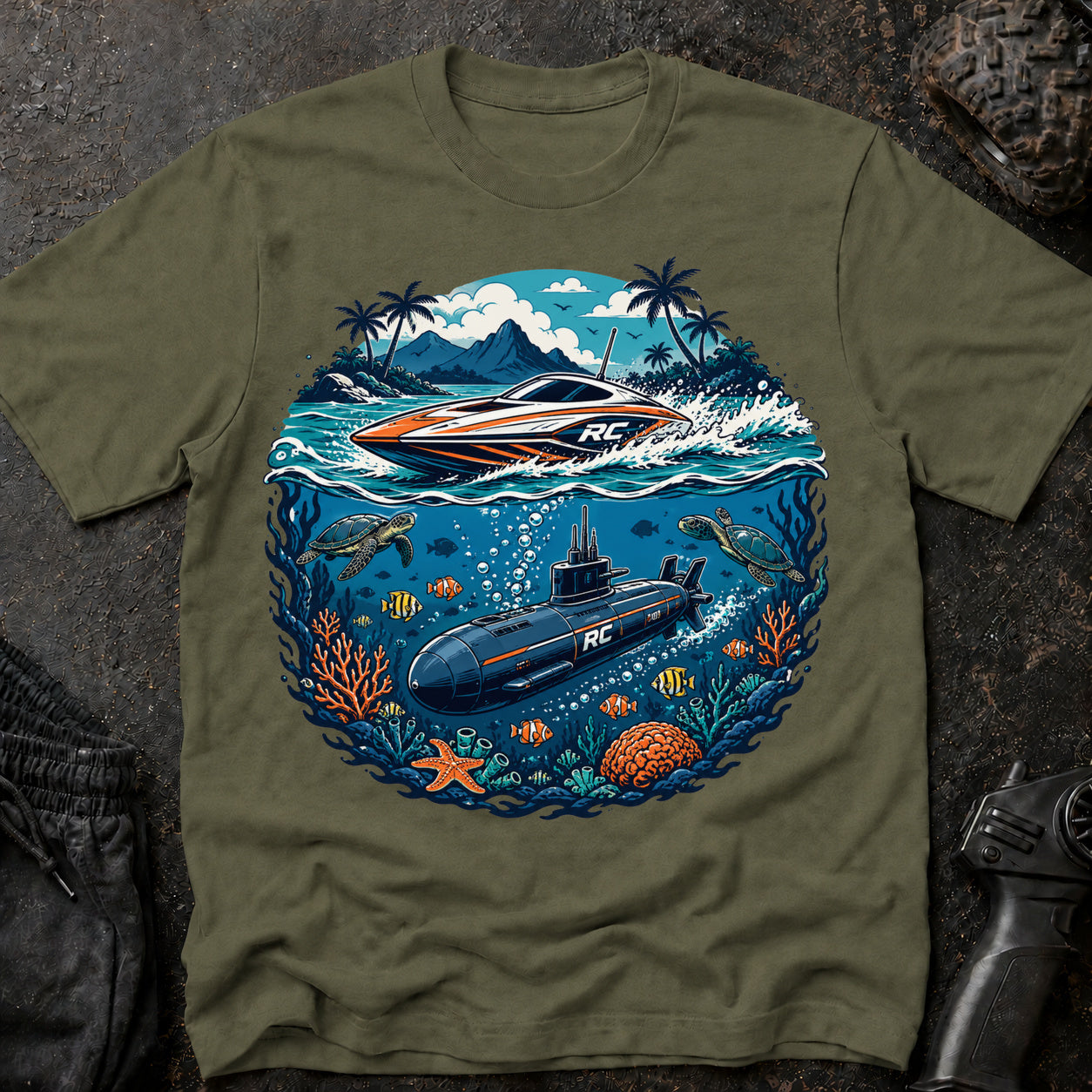 Heather Military Green